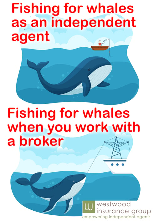 A malpractice insurance broker will help agents land a whale